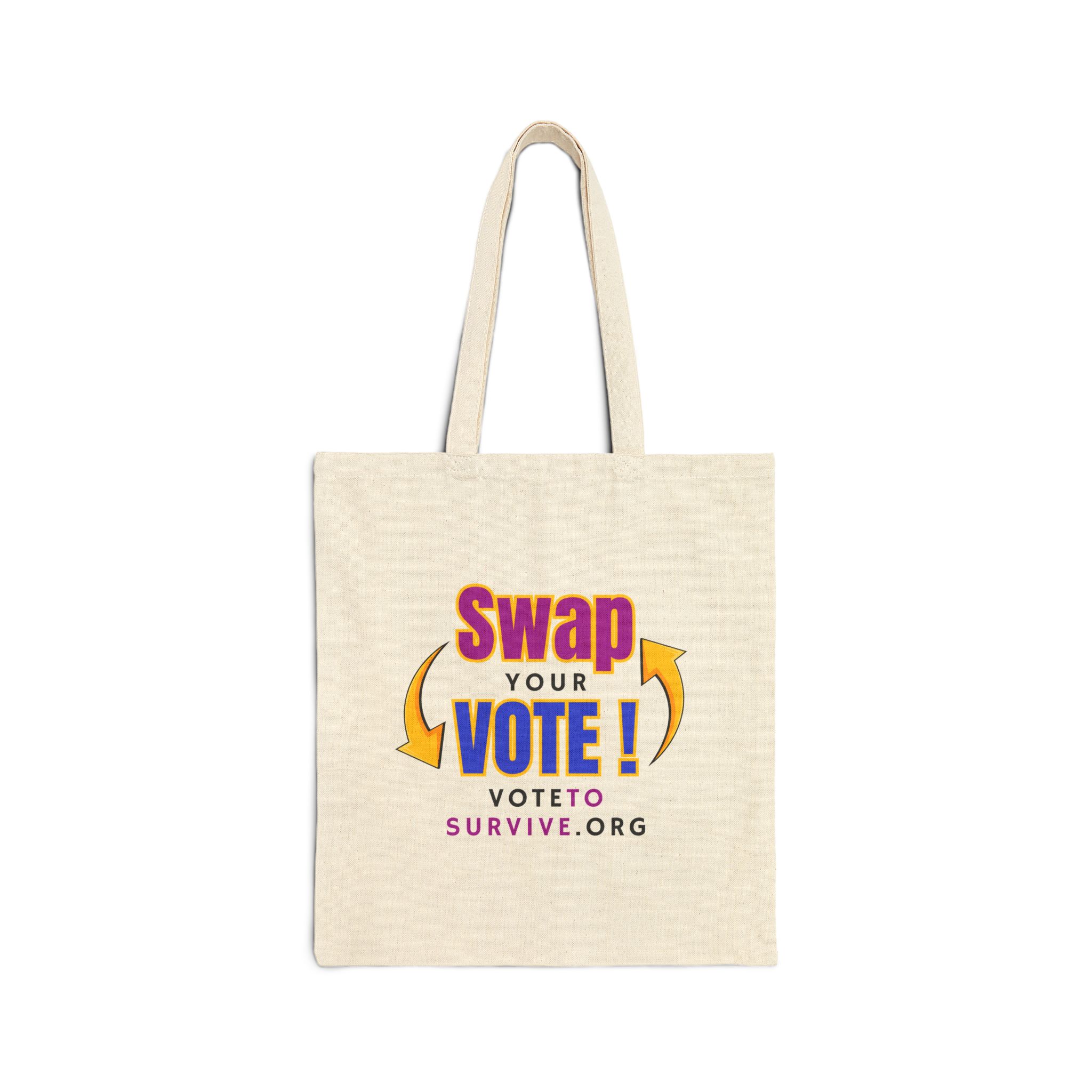 Cotton Canvas Tote Bag