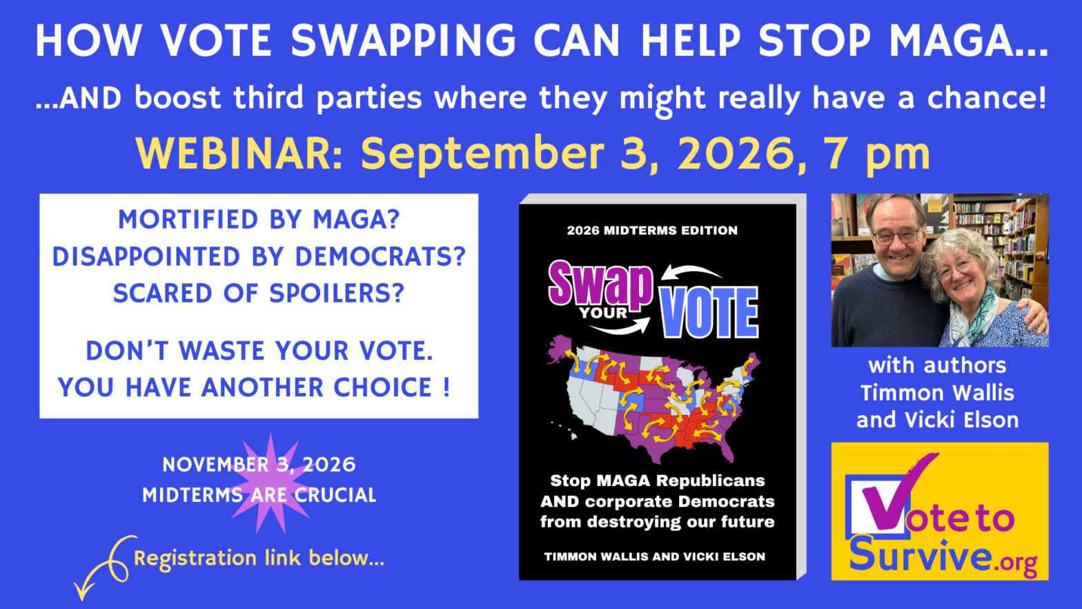 Can vote swapping make a difference at the midterms?